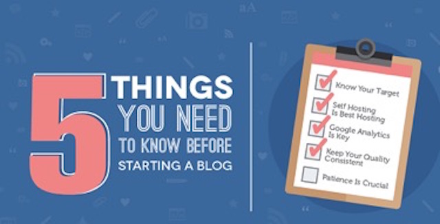 things to know before you start a blog